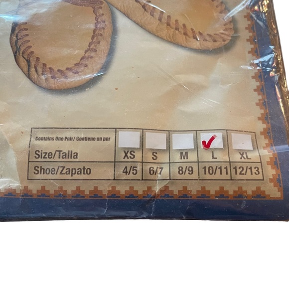 Realeather Crafts Leathercraft Kit-Scout Moccasin - Size 10/11 NIP - Picture 3 of 4
